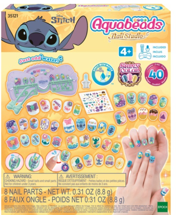 AQUABEADS STITCH NAIL DESIGNER KIT