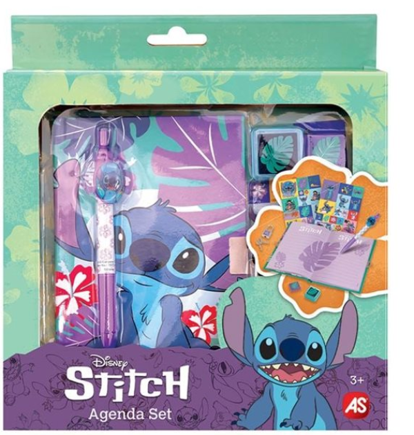 ΑΤΖΕΝΤΑ ΣΕΤ STITCH 2σχεδια,ASSORT.(KINA)