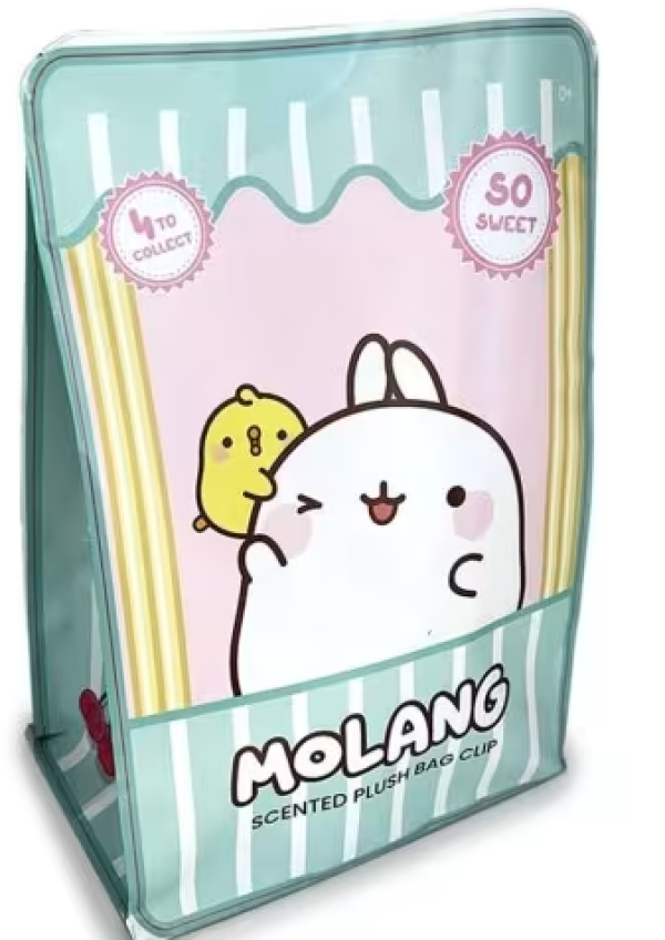 ΦΙΓ.MOLANG 8εκ.VINYL 4σχ.ΣΕ ΚΟΥΤΙ ΔΩΡΟΥ-ΣΤΑΝΤ 12τεμ.(ΚΙΝΑ)