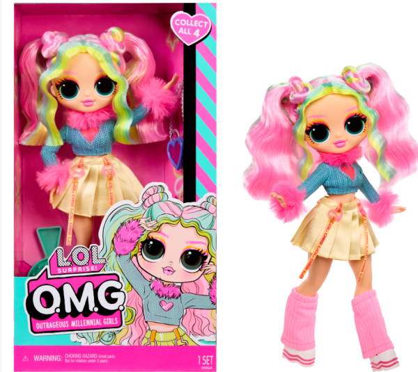 LOL SURPRISE OMG ΚΟΥΚΛΑ ΜΟΔΑΣ BUBBLEGUM D.J.(ΟΛΛΑΝΔΙΑ)