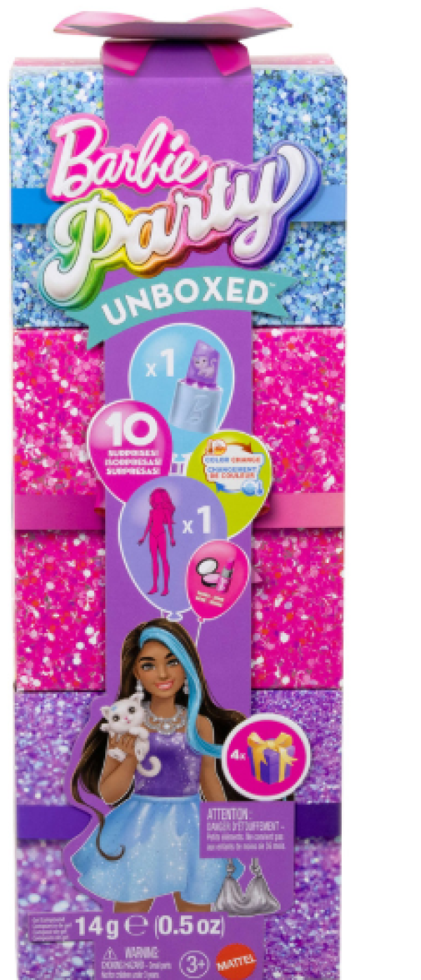 BARBIE PARTY UNBOXED GLAM PARTY-CURVY