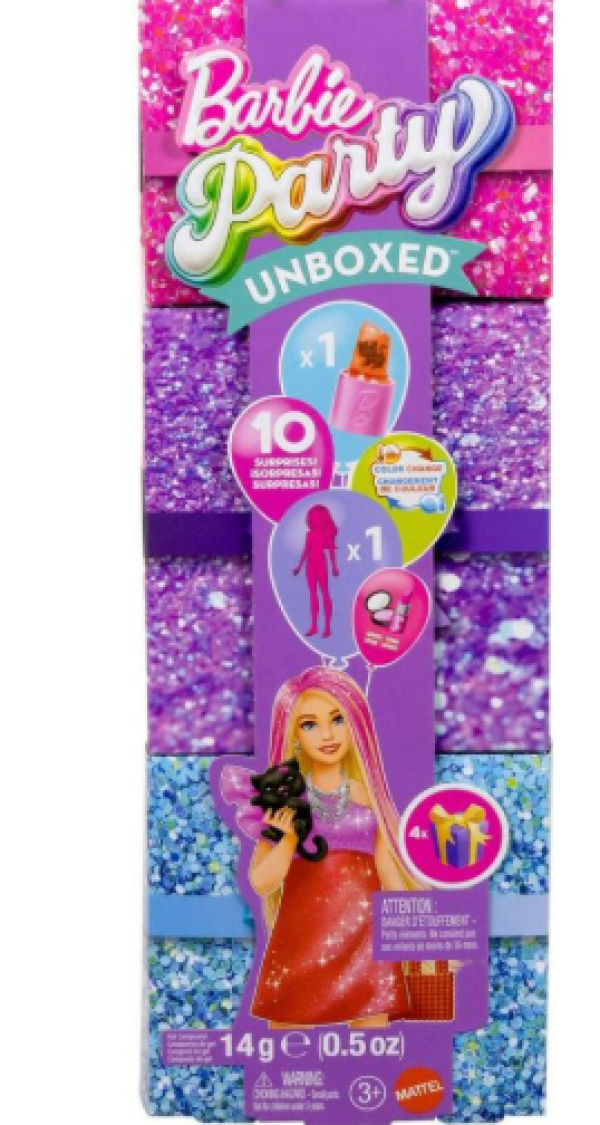 BARBIE PARTY UNBOXED GLAM PARTY-ΞΑΝΘΙΑ