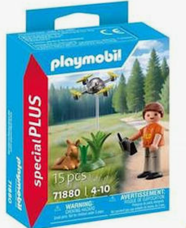 PLAYMOBIL-ΔΙΑΣΩΣΗ ΕΛΑΦΙΟΥ ΜΕ DRONE (TN)