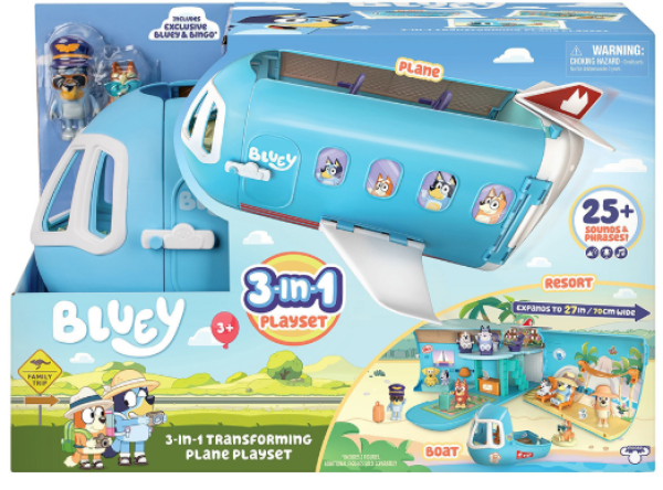 BLUEY 3 ΣΕ 1 ΣΕΤ ΠΑΙΧΝΙΔΙΟΥ ΑΕΡΟΠΛΑΝΟ (ΚΙΝΑ)