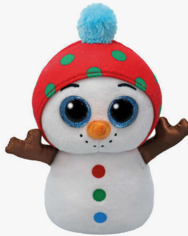 ΧΝΟΥΔ.BEANIE BOOS ΧΙΟΝΑΝΘΡΩΠΟΣ 15εκ.(ΚΙΝΑ)