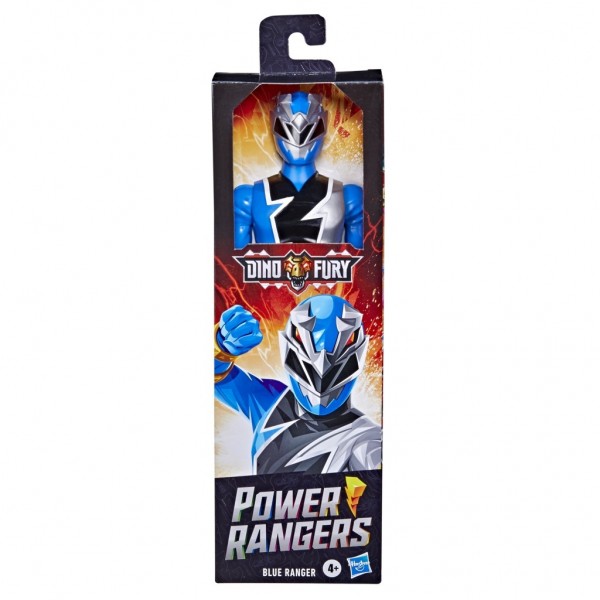 P.RANGERS DINO FURY 12IN BLUE RANGER 