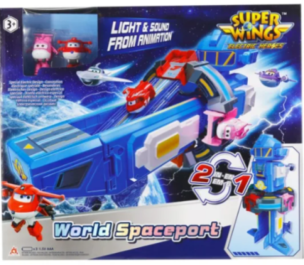 SUPER WINGS ELECTRIC HEROES WORLD SPACEPORT