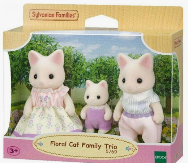 SYLVANIAN ΤΡΙΟ ΟΙΚΟΓΕΝΕΙΑΣ ΛΟΥΛΟΥΔΑΤΩΝ ΓΑΤΩΝ