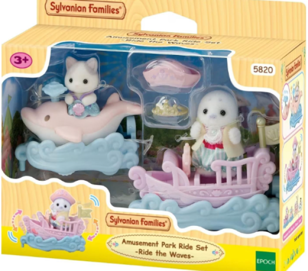 SYLVANIAN ΣΕΤ ΠΑΙΧΝΙΔΙΟΥ ΛΟΥΝΑ ΠΑΡΚ-ΠΑΝΩ ΣΤΑ ΚΥΜΑΤΑ