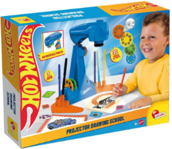 HOT WHEELS PROJECTOR DRAWING SCHOOL