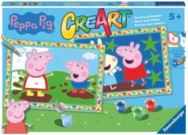 ΠΑΙΧΝ.ΚΑΤΑΣΚΕΥΗ Creart junior PEPPA PIG (ΤΣΕΧΙΑ)