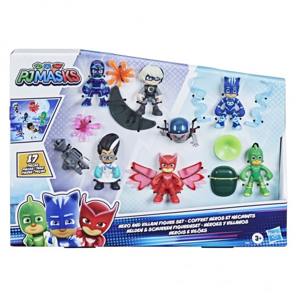 PJ MASKS HERO VS VILLAIN FIGURE SET 