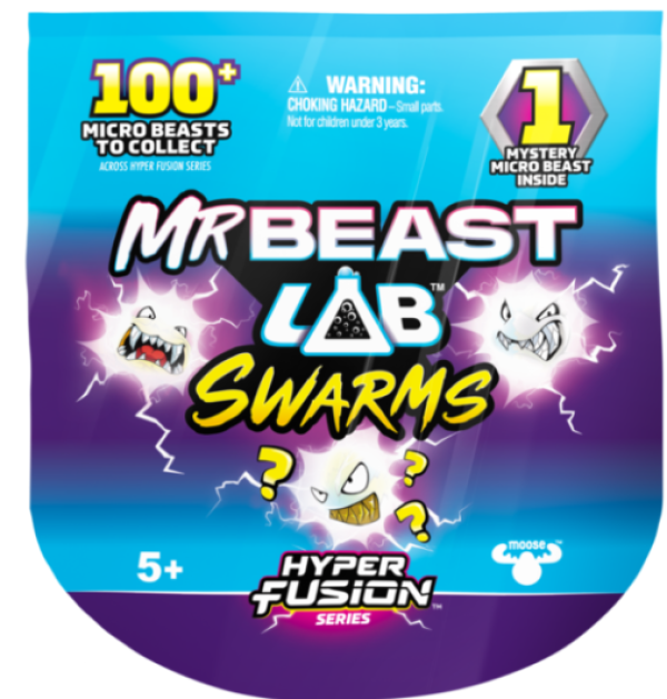 MR BEAST ΦΙΓΟΥΡΕΣ FUSION 1 PACK W2-ΣΤΑΝΤ 18τεμ.(KINA)