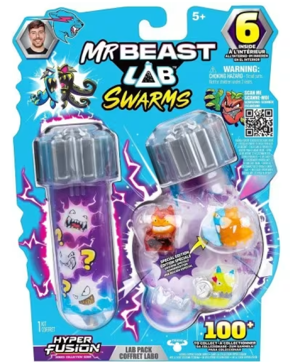 MR BEAST ΦΙΓΟΥΡΕΣ FUSION 6 PACK W2-ΣΤΑΝΤ 6τεμ.(KINA)