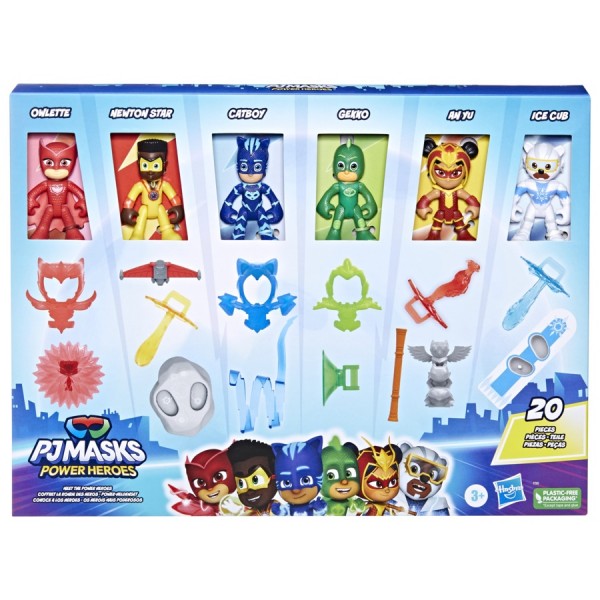 PJ MASKS MEET THE POWER HEROES 