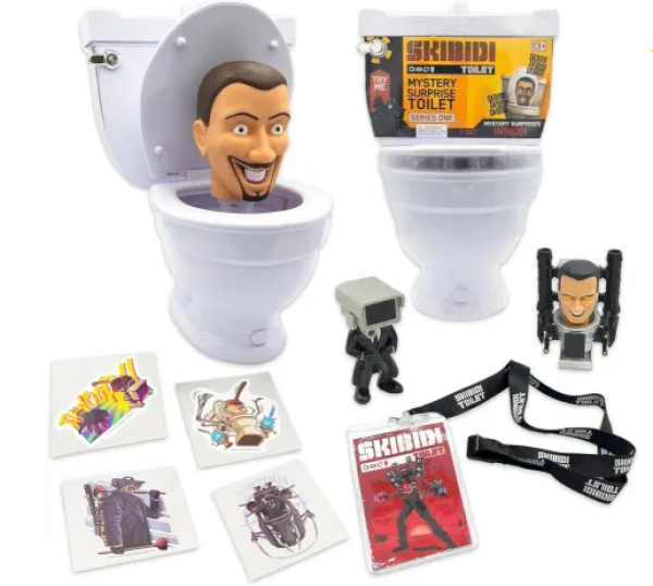 SKIBIDI TOILET ΤΟΥΑΛΕΤΑ ΜΕ ΑΞΕΣΟΥΑΡ (ΚΙΝΑ)