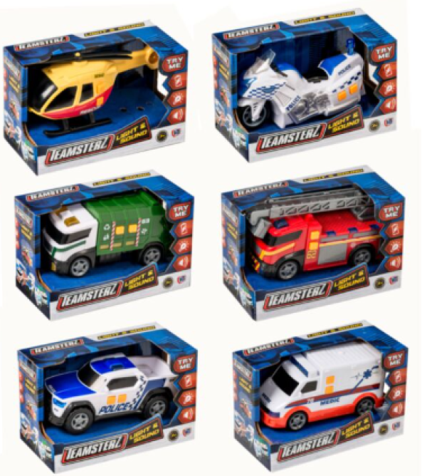 TEAMSTERZ ΟΧΗΜΑΤΑ ΜΕ ΦΩΤΑ & ΗΧΟΥΣ (KINA)