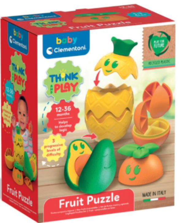 ΒΡΕΦΙΚΟ ΠΑΙΧΝΙΔΙ ΣΕΤ ΦΡΟΥΤΩΝ ΑΠΟ ΑΝΑΚΥΚΛΩΜΕΝΑ ΥΛΙΚΑ (ΙΤΑΛΙΑ)