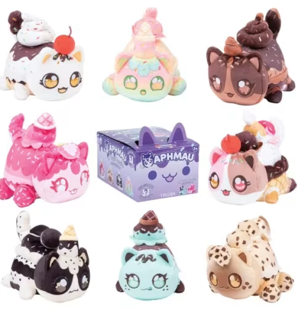 ΧΝΟΥΔΩΤΟ APHMAU 15εκ.-ICE CREAM TREATS (ΚΙΝΑ)