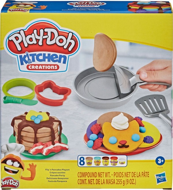 PLAY-DOH FLIP N PANCAKES PLAYSET  