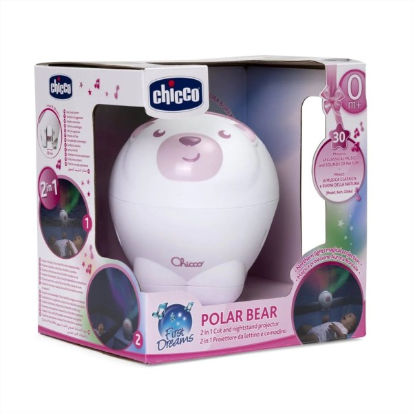 Chicco ΒΡΕΦΙΚΟΣ ΠΡΟΒΟΛΕΑΣ Polar Bear,ΡΟΖ (ΚΙΝΑ)