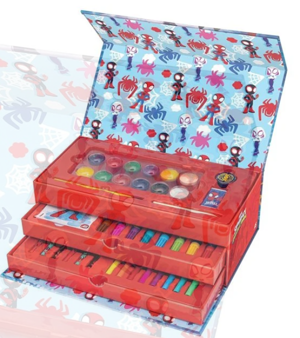 ΣΕΤ ΖΩΓΡΑΦΙΚΗΣ ΣΕ ΧΑΡΤΙΝΟ ΒΑΛΙΤΣΑΚΙ SPIDER-MAN (ΚΙΝΑ)