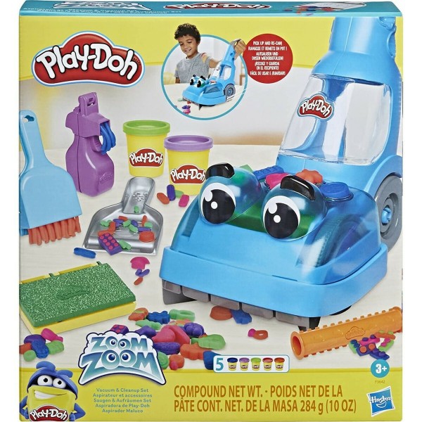 PLAY-DOH ZOOM ZOOM VACUUM AND CLEANUP SET 