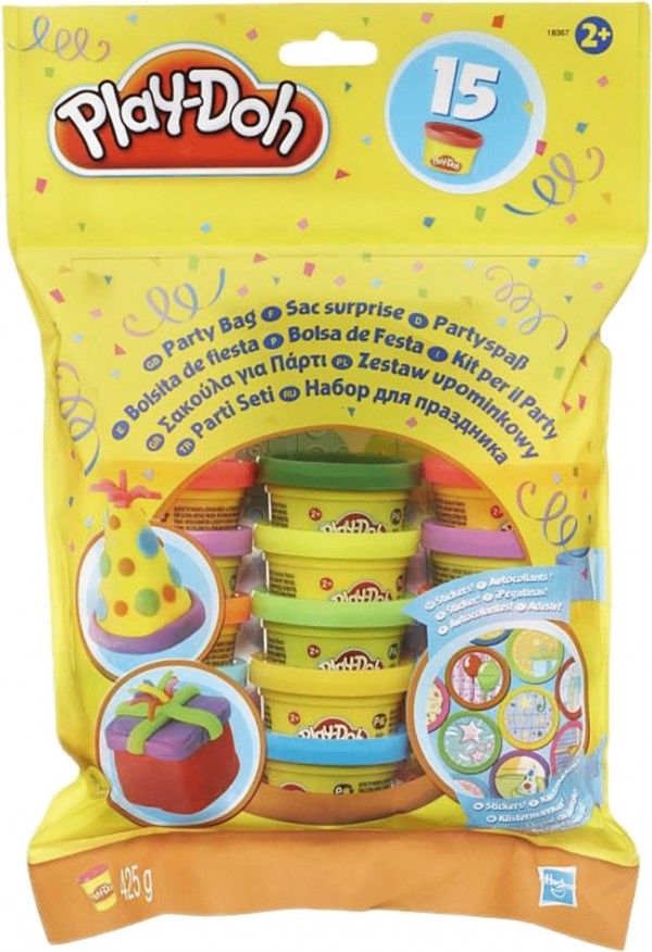 PLAY-DOH ΣΕ ΣΑΚΟΥΛΑΚΙ 15 ΜΙΝΙ ΒΑΖΑΚΙΑ 