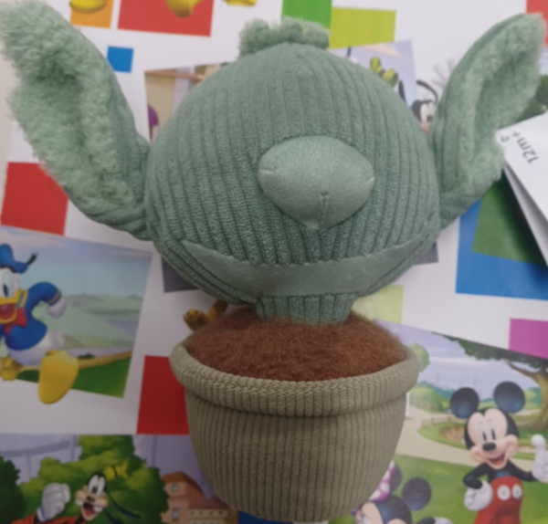 ΧΝΟΥΔΩΤΟ DISNEY ΓΛΑΣΤΡΑΚΙ STITCH 18εκ.(ΚΙΝΑ)