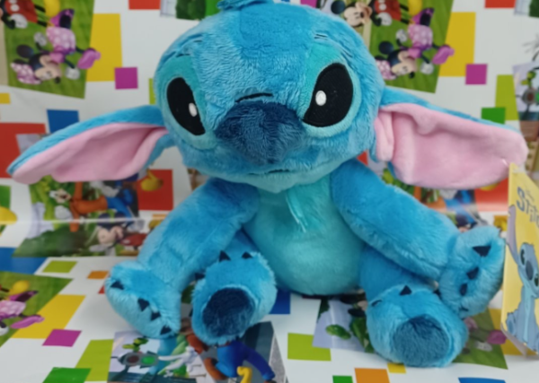 ΧΝΟΥΔΩΤΟ DISNEY STITCH 25εκ.(ΚΙΝΑ)
