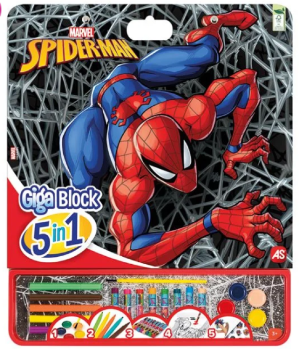 G.BLOCK 5 ΣΕ 1 SPIDER-MAN EVERGREEN,ΣΕΤ ΖΩΓΡ/ΚΗΣ (ΚΙΝΑ)