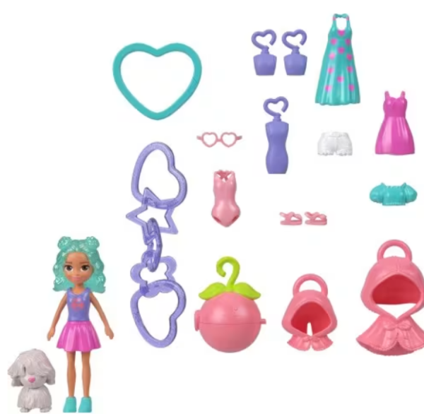 P.POCKET ΚΟΥΚΛΑ ΜΕ ΑΞΕΣΟΥΑΡ & ΜΠΡΕΛΟΚ ΜΕΣΑΙΟ PACK (3 σχεδια)