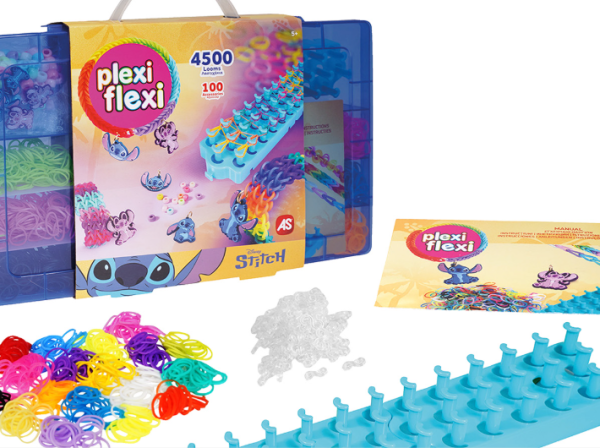 PLEXI FLEXI STITCH ΜΕΓΑΛΗ ΘΗΚΗ 4500 ΛΑΣΤΙΧΑΚΙΑ & 100 ΑΞΕΣΟΥΑΡ (KINA)