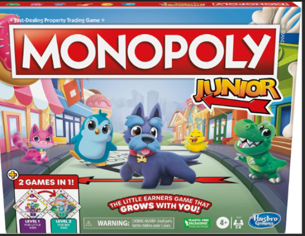 MONOPOLY JUNIOR SQUARE 2 IN 1 (BIETNAM)