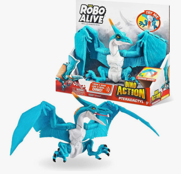 ZURU ROBO ALIVE ACTION ΠΤΕΡΟΔΑΧΤΥΛΟΣ S1 (KINA)