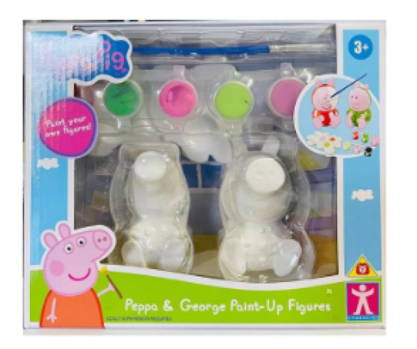 PEPPA PIG ΦΙΓΟΥΡΕΣ ΓΙΑ ΖΩΓΡΑΦΙΚΗ 2PACK (KINA)
