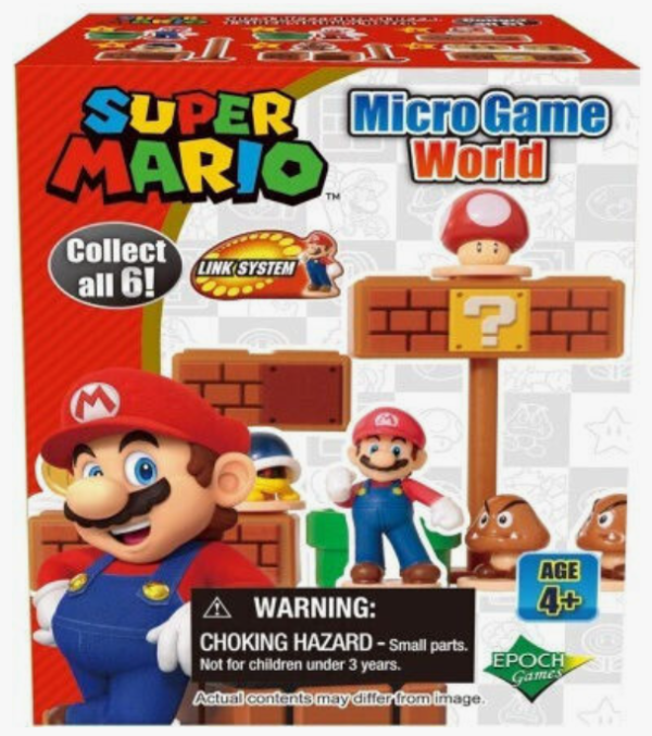 SUPER MARIO MICRO GAME WORLD -ΣΤΑΝΤ 12τεμ.
