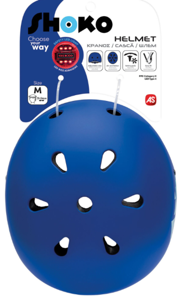 SHOKO ΚΡΑΝΟΣ ΜΕ ΦΩΣ,OCEAN BLUE (KINA)