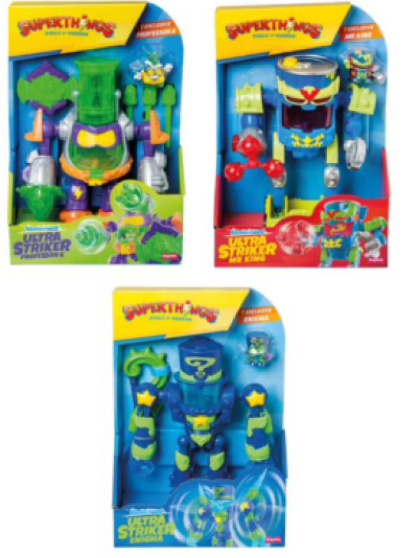 SUPERTHINGS ULTRA STRIKER ASSRT.ENIGMA+MR KING+PROFESSOR K (KINA)