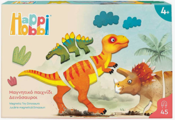 HAPPIHOBBI MAGNET ΔΕΙΝΟΣΑΥΡΟΙ (KINA)