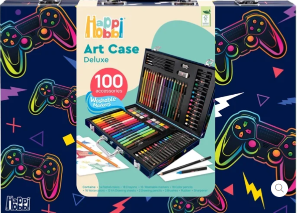 HAPPIHOBBI ΚΑΣΕΤΙΝΑ ΖΩΓΡΑΦΙΚΗΣ DLX 100 ΑΞΕΣΟΥΑΡ ΒΙΝΤΕΟΠΑΙΧΝΙΔΙ (ΕΝ)-(ΚΙΝΑ)