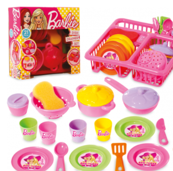 Σετ Σερβίτσιο Barbie (ΤΟΥΡΚΙΑ)
