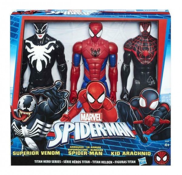 SPIDER-MAN T.HERO SERIES COLLECTION 3PACK 