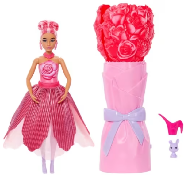 BARBIE PETAL POP-ΚΟΚΚΙΝΟ ΤΡΙΑΝΤΑΦΥΛΛΟ (+ ΚΕΡΟΚΟΥΤΟ)