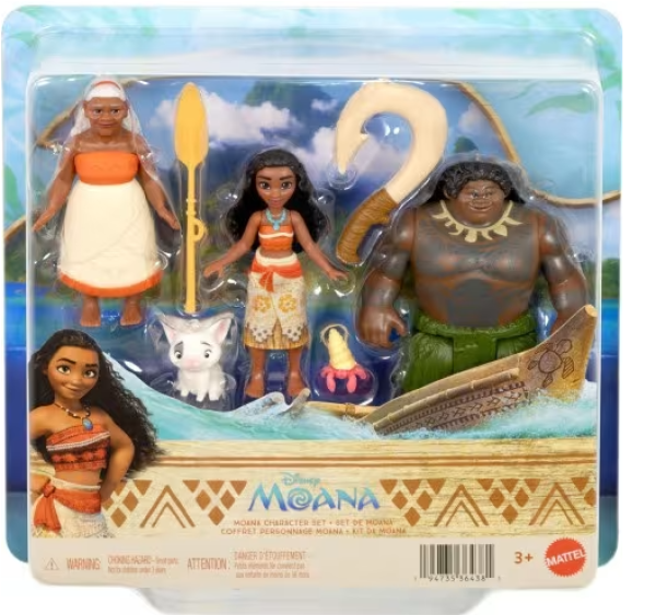 DISNEY BAIANA ΜΙΝΙ ΚΟΥΚΛΕΣ-ΣΕΤ ΜΕ 4 ΧΑΡΑΚΤΗΡΕΣ