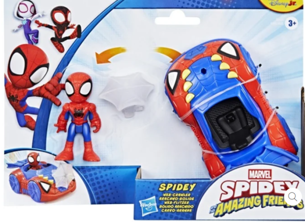 SPIDEY AND FRIENDS 3IN CORE VEHICLE AST (KINA)