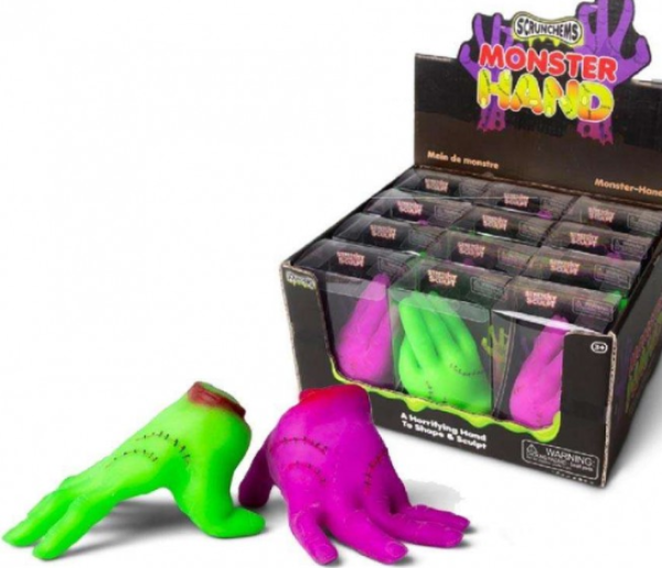 SCRUNCHEMS MONSTER HAND-ΣΤΑΝΤ 12τεμ.