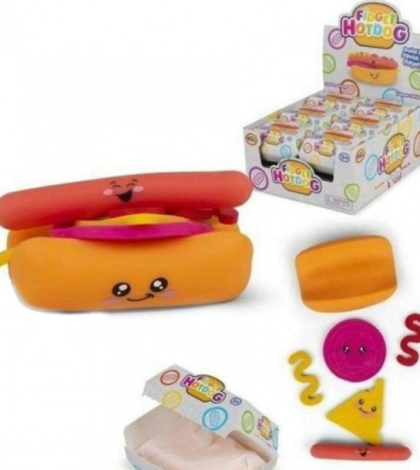 FIDGET HOT DOG-ΣΤΑΝΤ 12τεμ.
