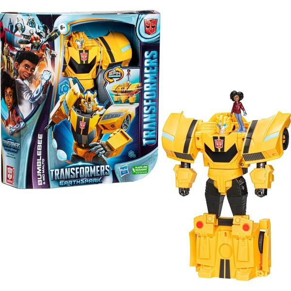 TRANSF.EARTHSPARK SPINCHANNGER BUMBLEBEE