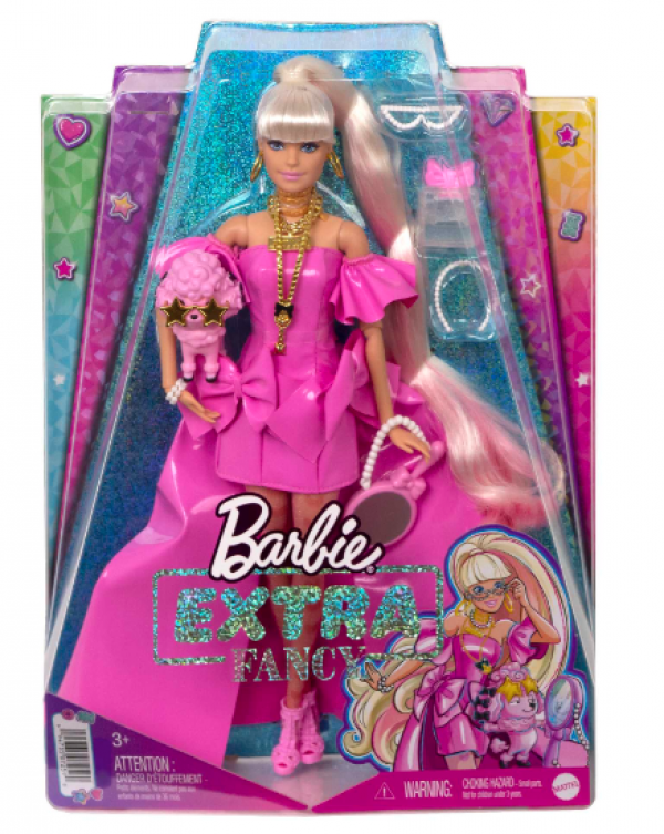 BARBIE EXTRA FANCY-PINK PLASTIK